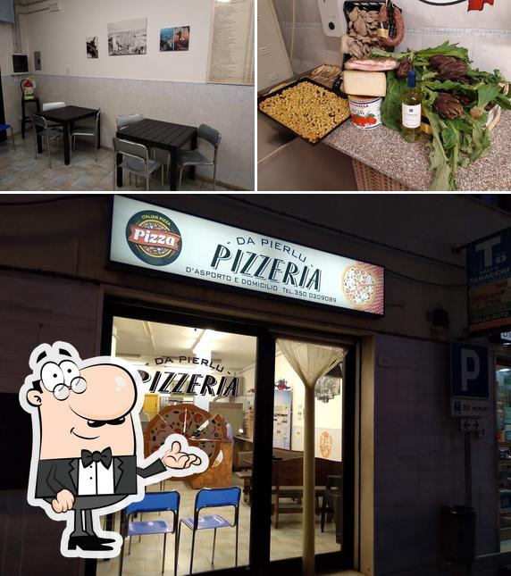 Questa è la immagine che presenta la interni e alcol di Pizzeria "Da Pierlu "