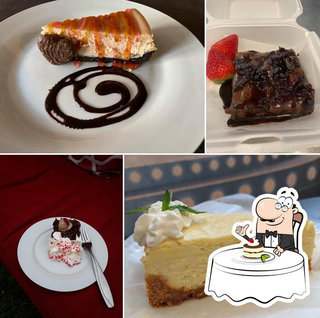 Stage Diner provides a selection of desserts