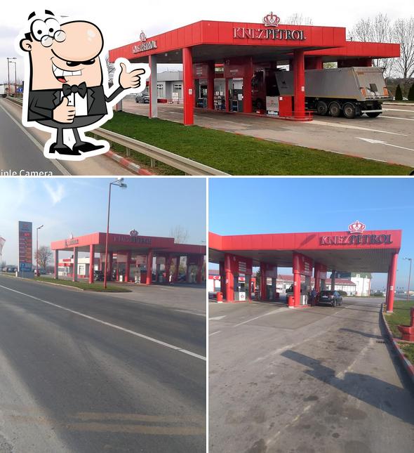 See this picture of Knez Petrol