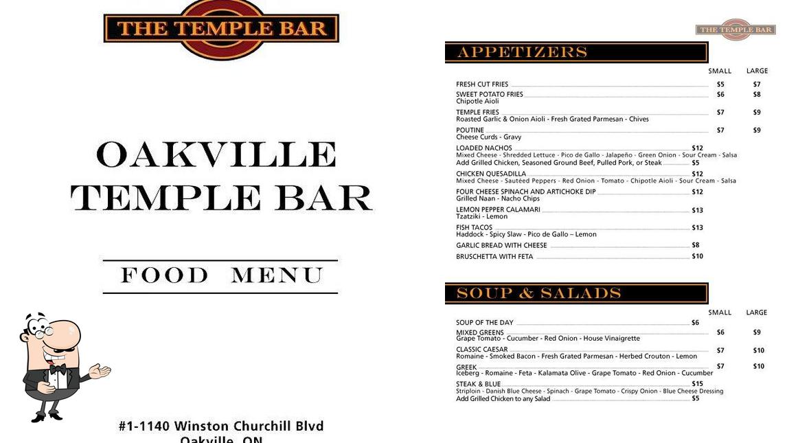 Voici une photo de Oakville's Temple Bar