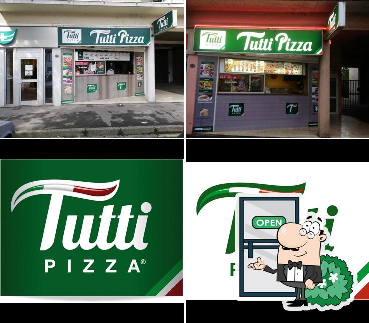 L'extérieur de Tutti Pizza Toulouse Jules Julien