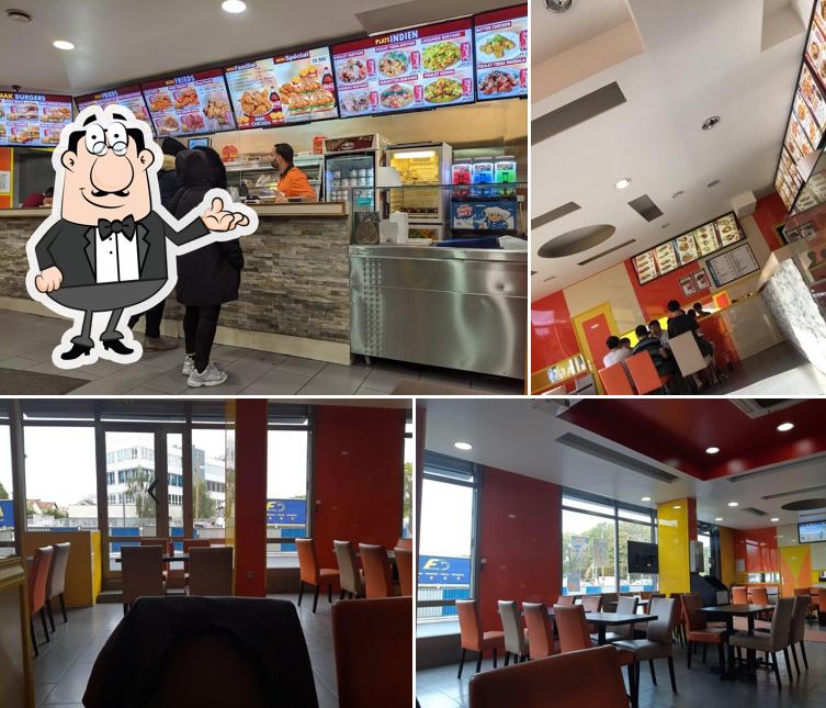 L'intérieur de Mak Chicken