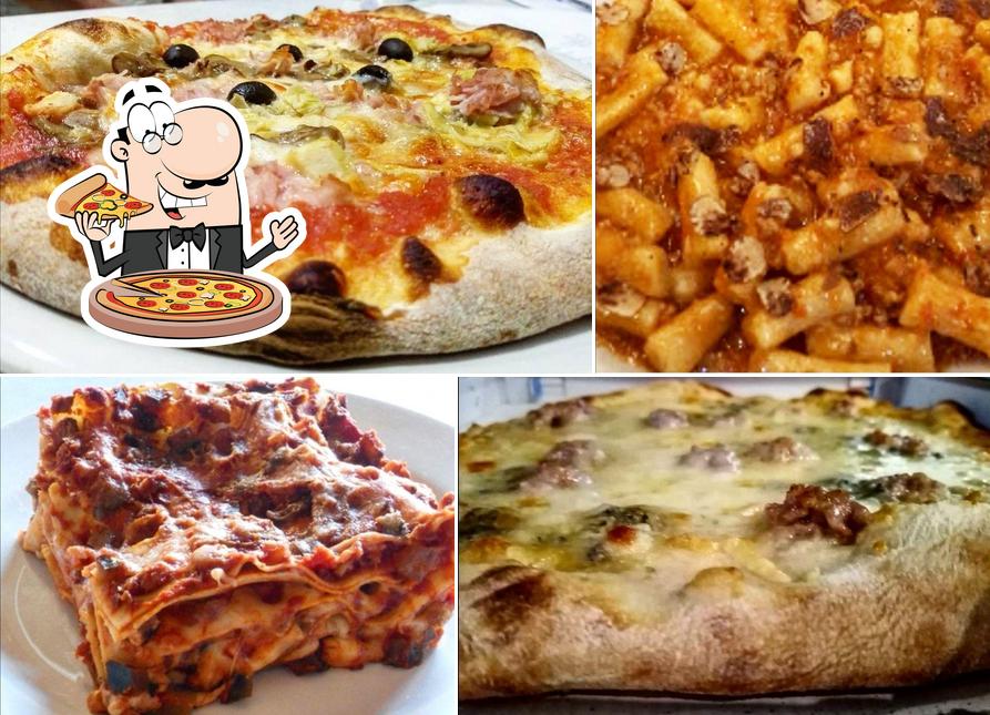 Choisissez différents types de pizzas