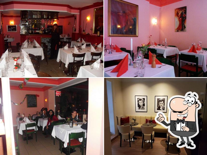 Installez-vous à l'une des tables de Ristorante da Elena