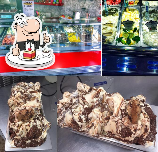 Bar Gelateria La Pinetina Roma propone un'ampia varietà di dessert