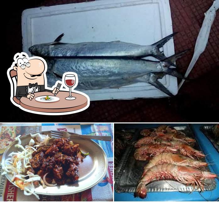Food at Geetesh Bar & Restaurant