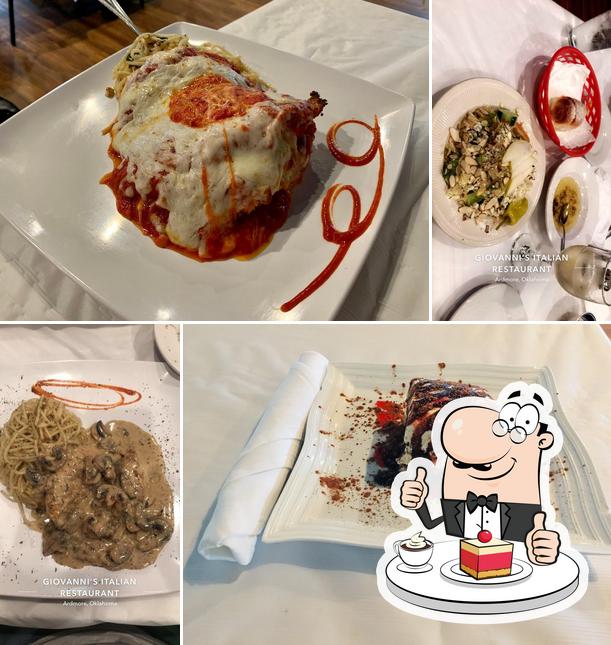 Giovanni’s Italian Restaurant Ardmore in Ardmore Restaurant menu and