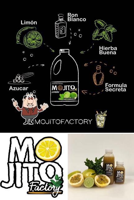 В Mojito Factory есть еда, напитки и многое другое