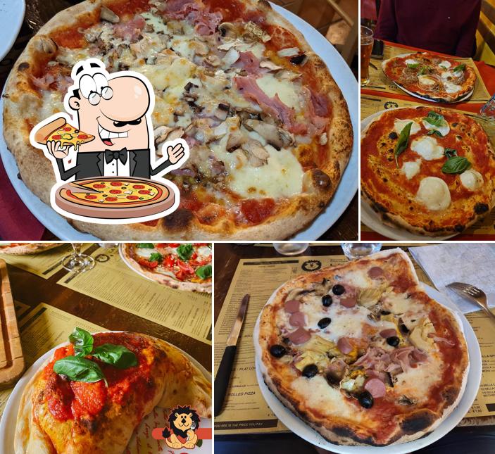 Prova una pizza a La Grotta Di Leo