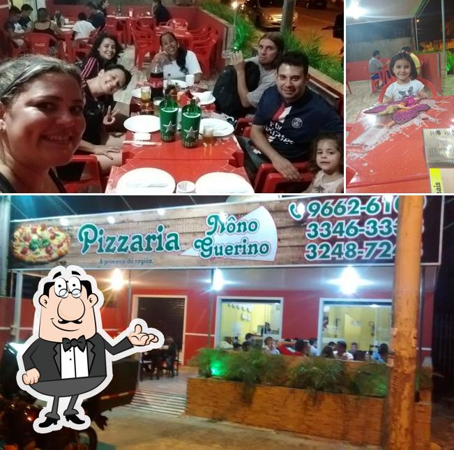 O interior do Pizzaria Nôno Guerino