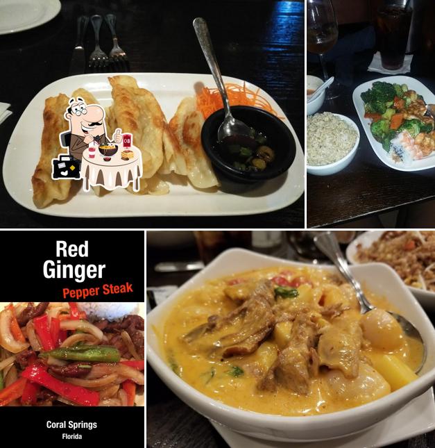 Red Ginger Asian Bistro in Coral Springs Restaurant menu and reviews