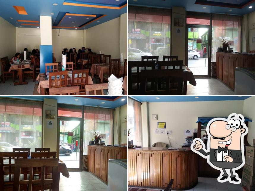 The interior of Golden Triangle