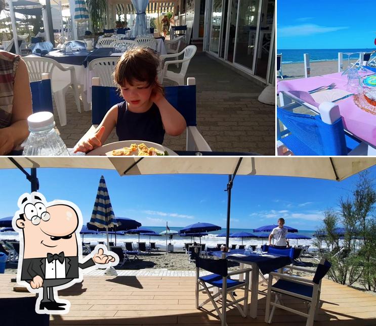 Guarda la foto che presenta la interni e cibo di Bagno Europa
