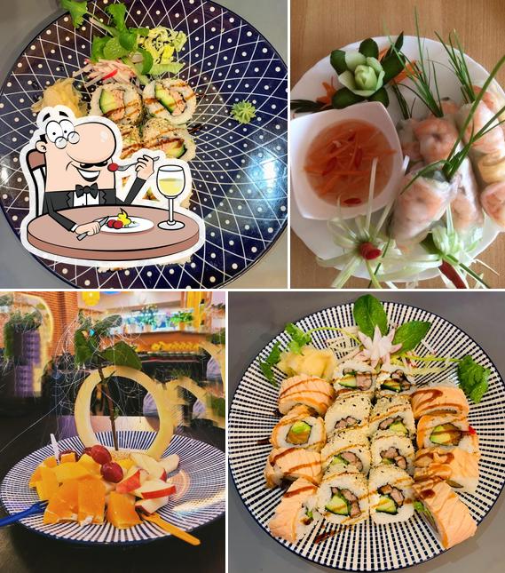 Еда в "Asian Dreams Sushi Bar & Restaurant"