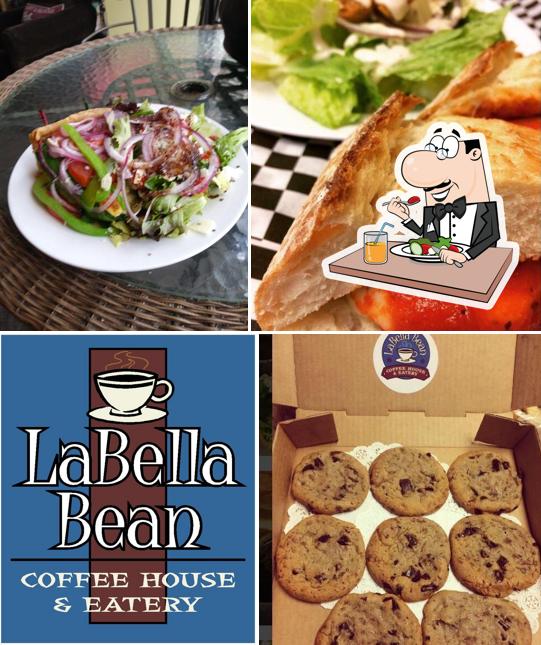 Comida en LaBella Bean Coffee House & Eatery