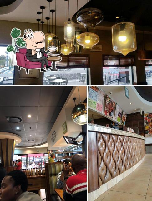 L'intérieur de Nando's Midrand Mall