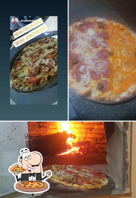 Escolha pizza no SEU PANKEKAPIZZARIA E LANCHONETE
