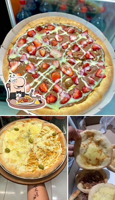 Escolha pizza no Nova hantars