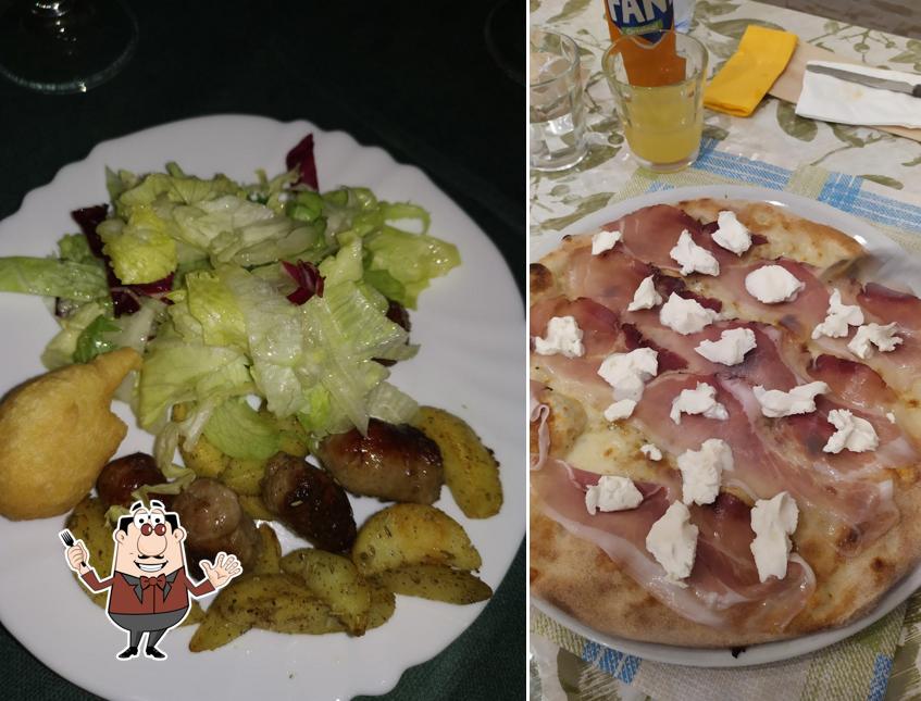 Еда в "Trattoria Pizzeria Lu Furese"