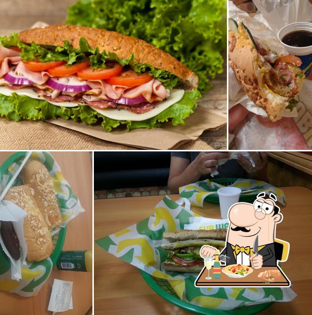 Comida em Subway