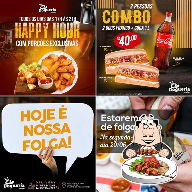 Comida em Dogueria Lanches