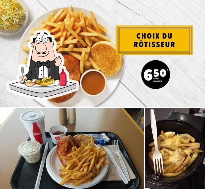 Commandez des frites à Express St-Hubert