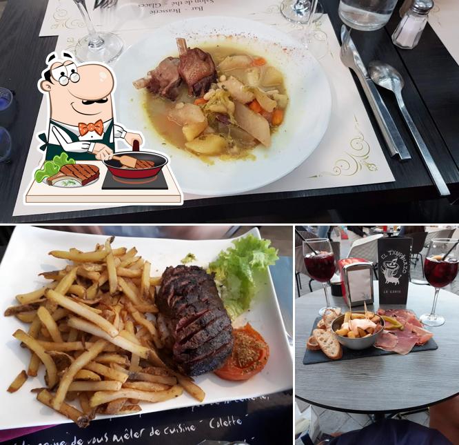 Essayez des repas à base de viande à Grand Café de Bordeaux