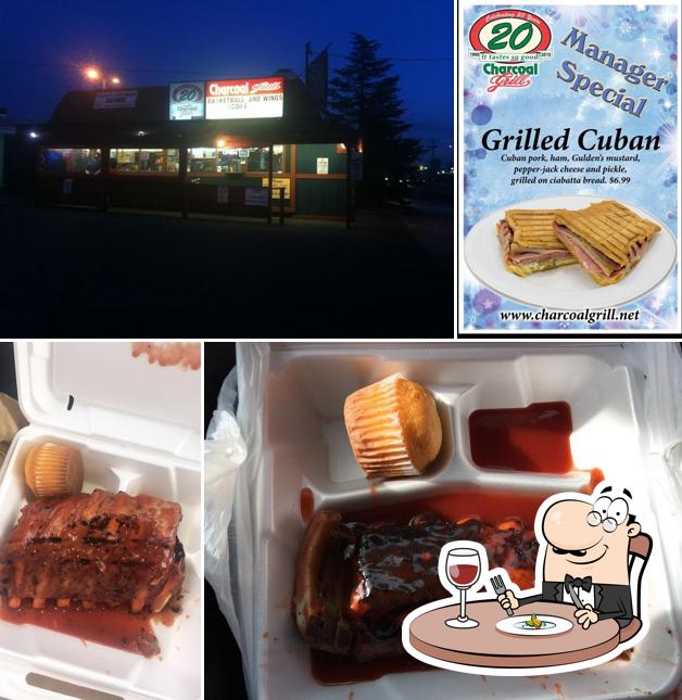 Charcoal Grill, 8535 Old Harford Rd in Parkville Restaurant menu and