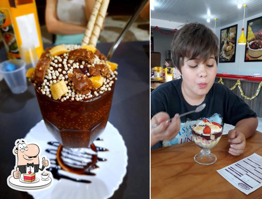 Desfrute de uma das sobremesas