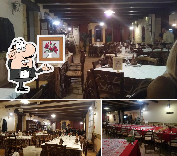 Gli interni di Ristorante La Borghesiana