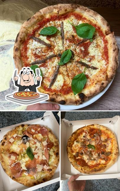 Scegli tra le svariate varianti di pizza