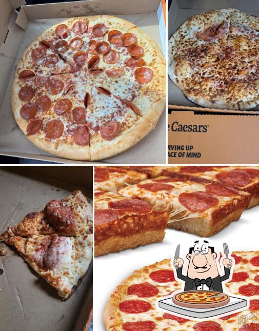 Order pizza at Little Caesars Pizza