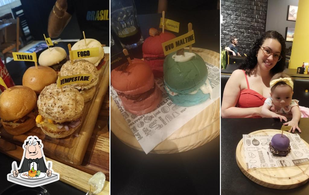 Platos en Mad Max Hamburgueria