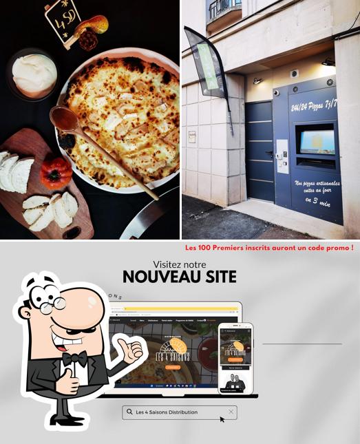 Voici une photo de Distributeur à pizza Les 4 Saisons Distribution 7j/7