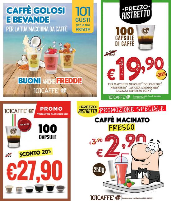 Goditi qualcosa da bere a 101CAFFE'