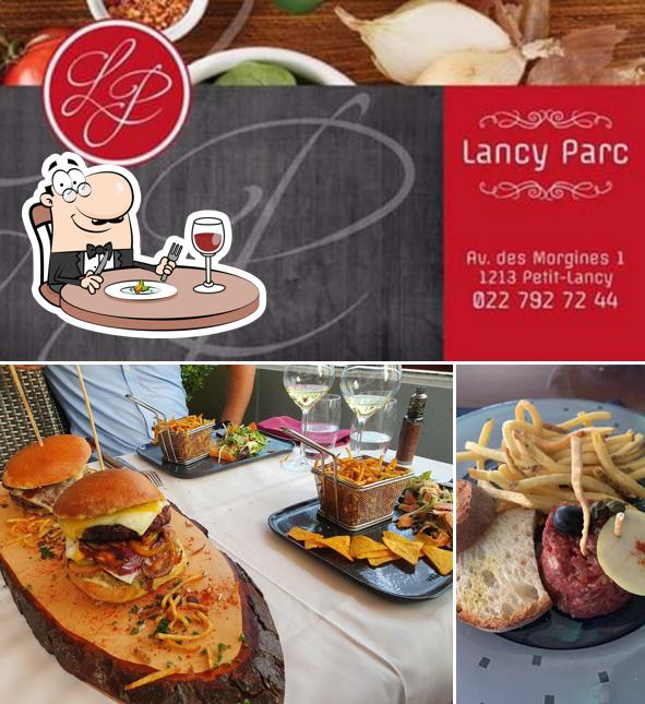 Essen im Lancy Parc Brasserie Restaurant