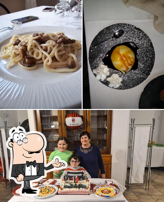Siediti a un tavolo di Trattoria dei Cacciatori