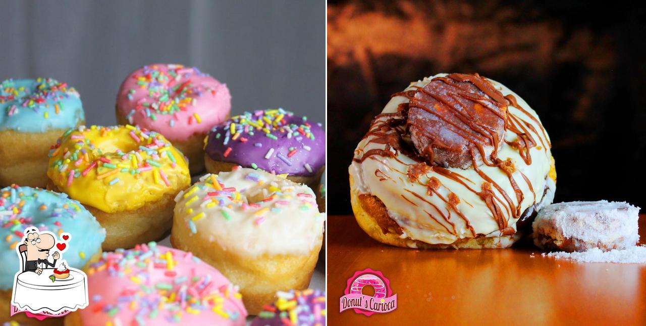 Não esqueça de experimentar uma sobremesa no Donut's Carioca