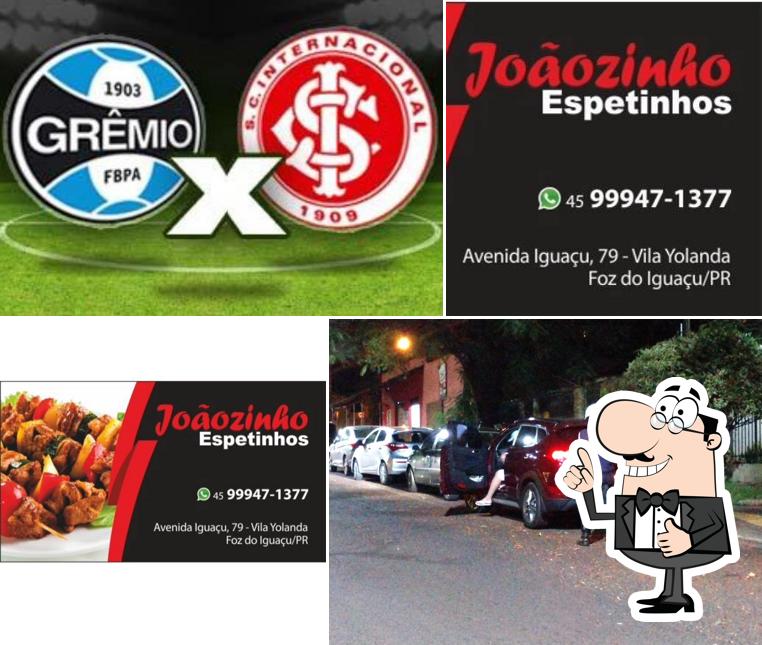 See the pic of Joãozinho Espetinhos