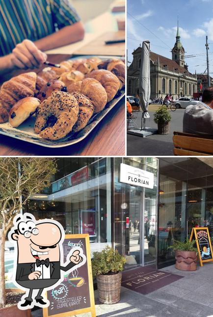 Guarda la foto che raffigura la esterno e cibo di Florian Caffè & Bar