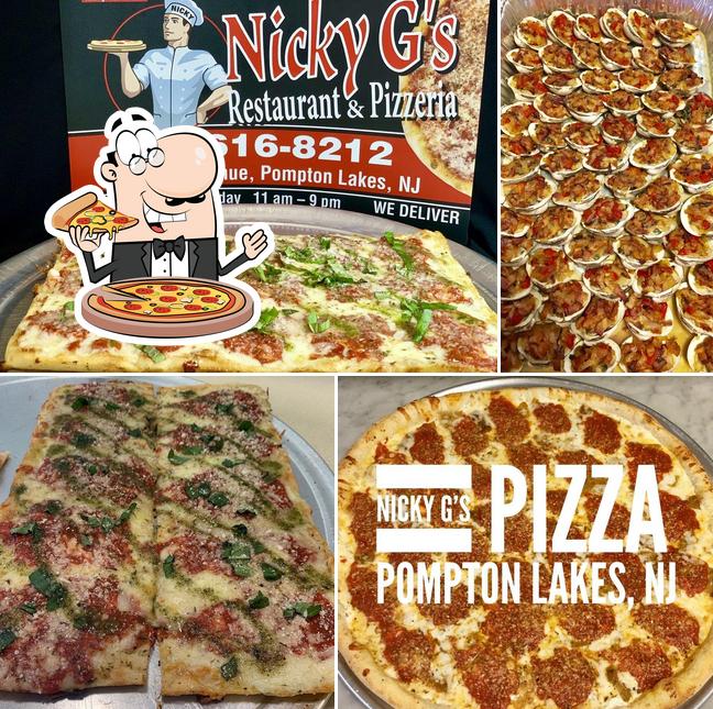 Try out pizza at Nicky G's Pizzeria & Restaurant