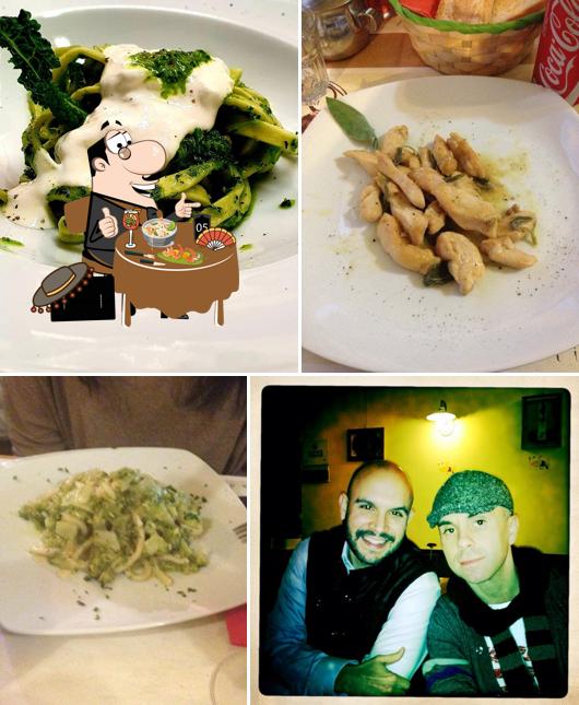 Platti al Osteria dei Mercanti