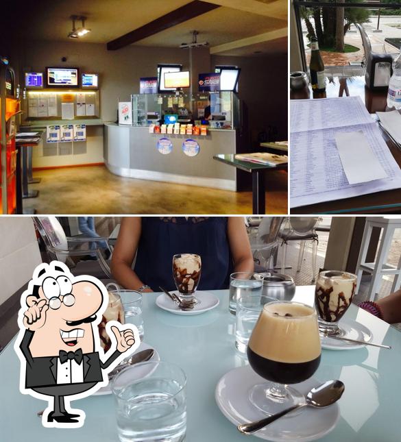 Gli interni di VALLEVERDE cafè