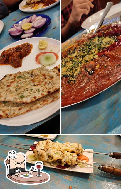 Food at Arabian Taj Sadar