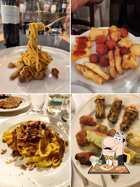 Tagliatelles à La Carrubba - Trattoria tipica - Ristorante - Cucina Tipica - Sant'Agata di Militello