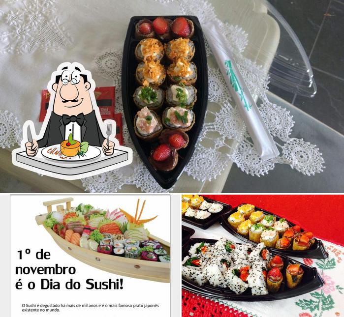 Platos en SUSHI DA MI