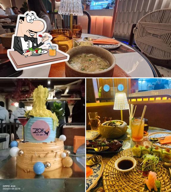 The image of Zoku Bhopal’s food and interior