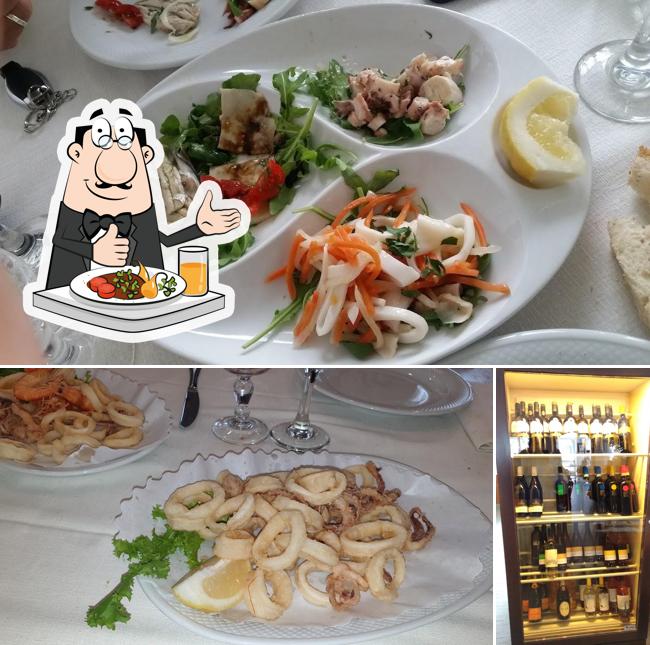 La immagine di cibo e alcol da Ristorante Pietro Il Pescatore