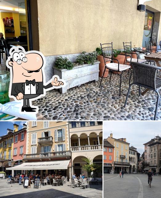 Gli interni di Caffè Alj