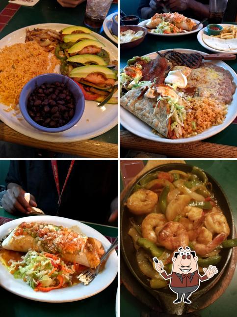 Food at Celia’s Mexican Restaurant